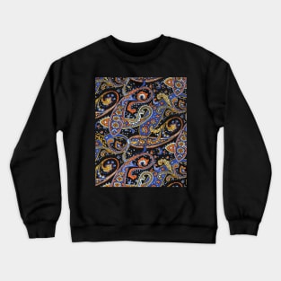 Retro Vintage Paisley Pattern Crewneck Sweatshirt